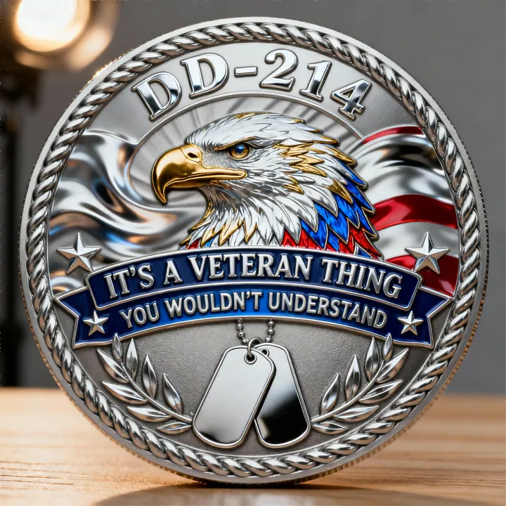 “DD-214: Brotherhood of Honor” Veteran Commemorative Coin