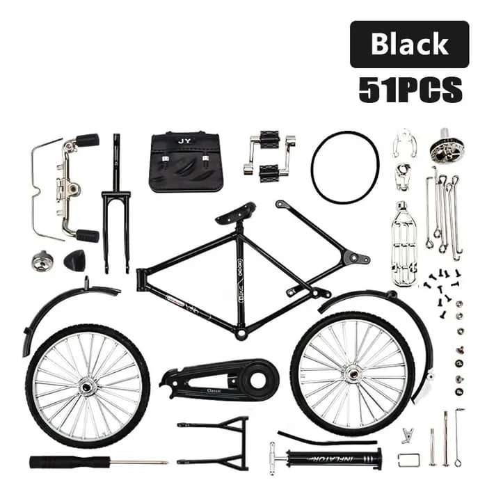 Metal DIY Bicycle Model Scale
