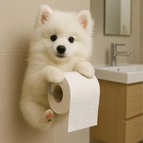 Dog Paper Holder