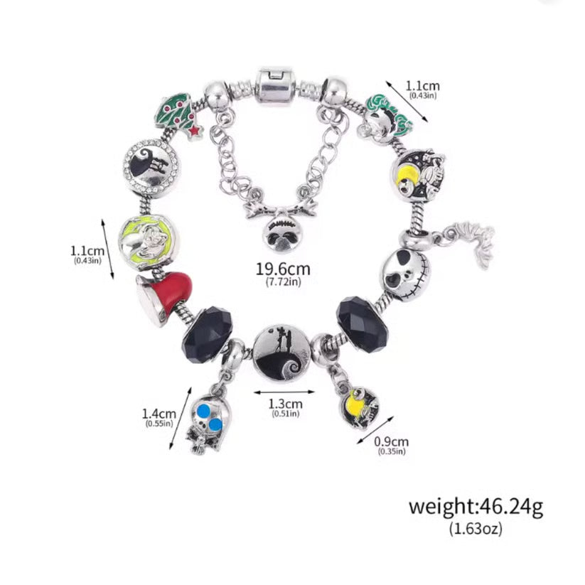 Halloween Treasures Charm Bracelet