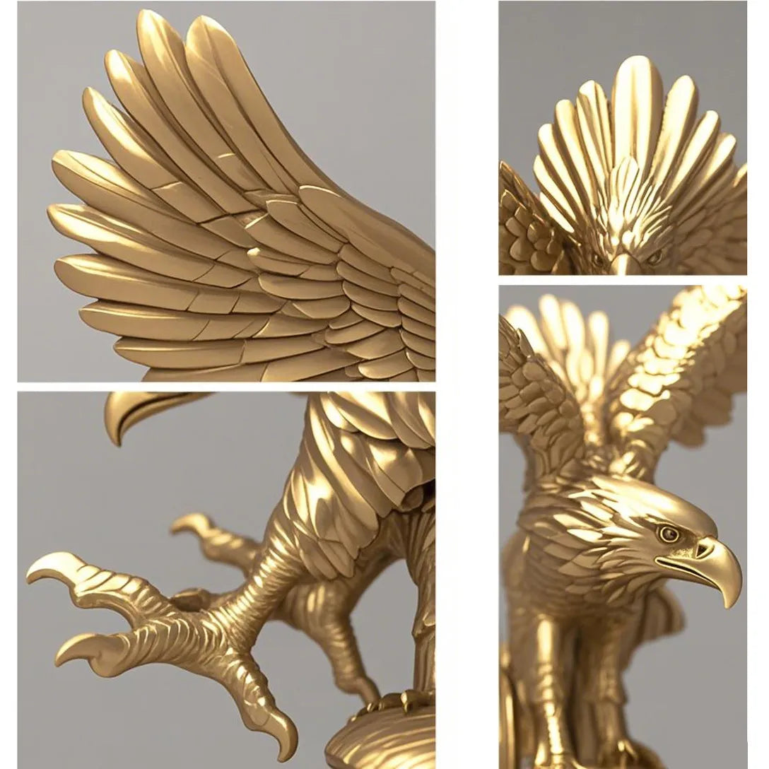 Brave Eagle Soaring Statue