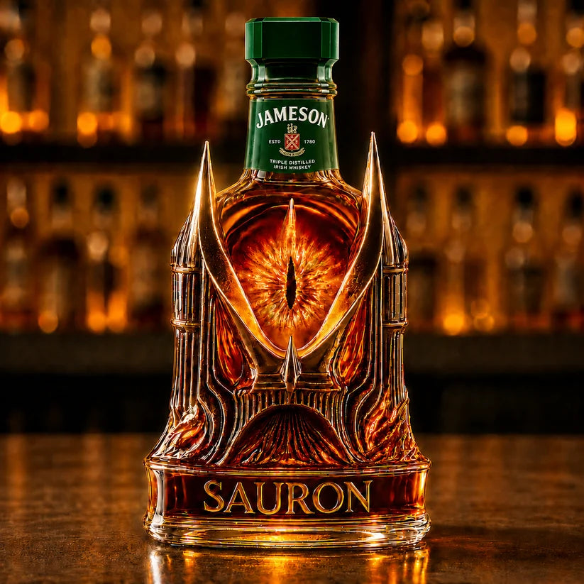Eye of Sauron The Lord of the Rings Whiskey Bottle