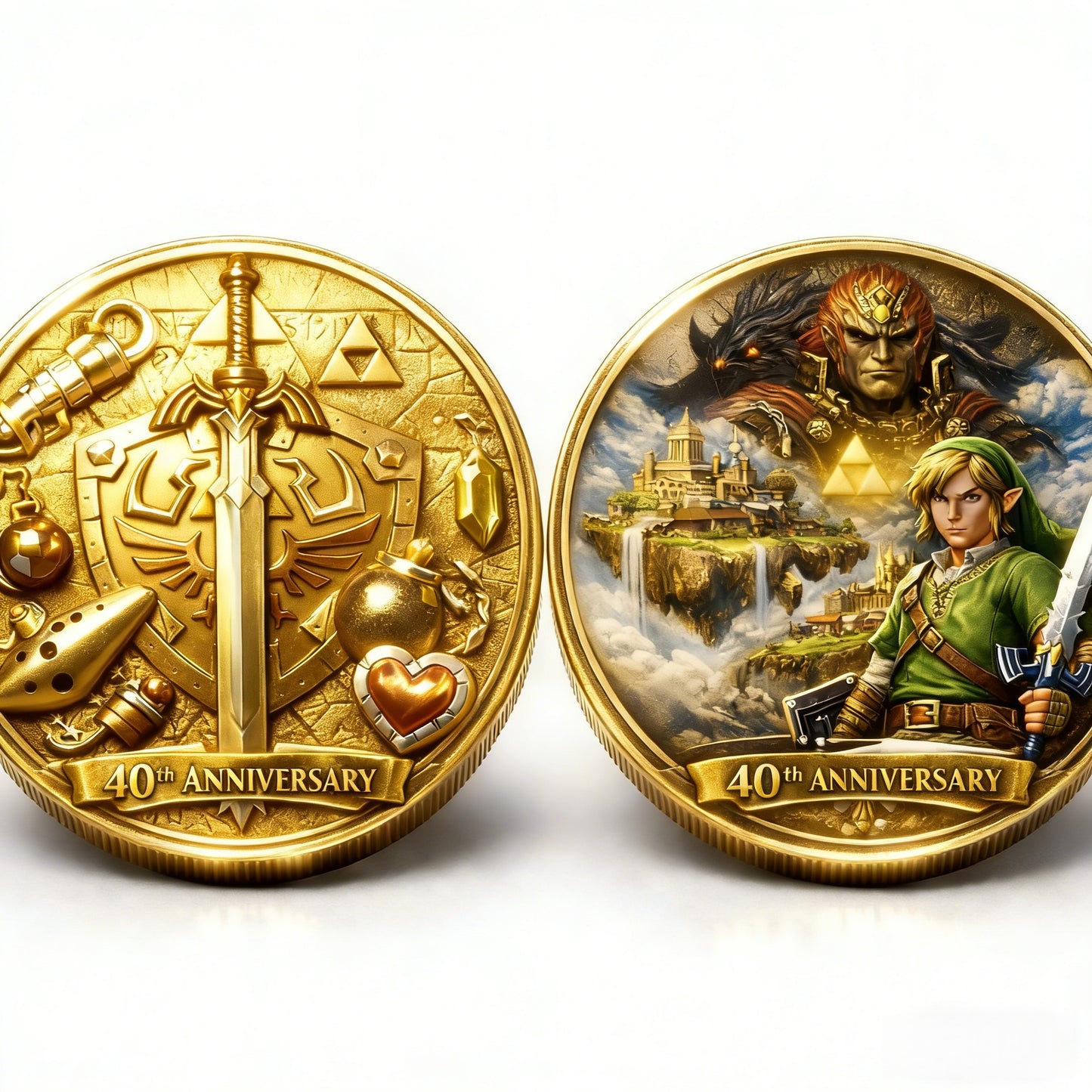 The Legend of Zelda 40th Anniversary Collector Coin