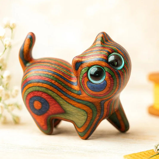 Unique Desk Decor Cat Lover Gift