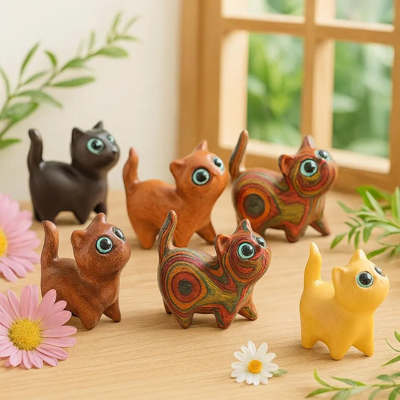 Unique Desk Decor Cat Lover Gift