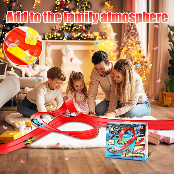 Christmas Surprise Gift: DIY Flexible Racing Track Toy