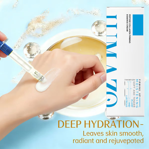 Polypeptide Collagen Elastic Essence Cream Moisturizing Hydrating Firming Low Irritating Serum