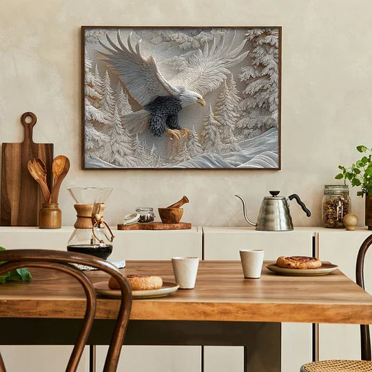 Impossible Difficult The Carved Eagle Jigsaw Puzzle 1000 Pieces
