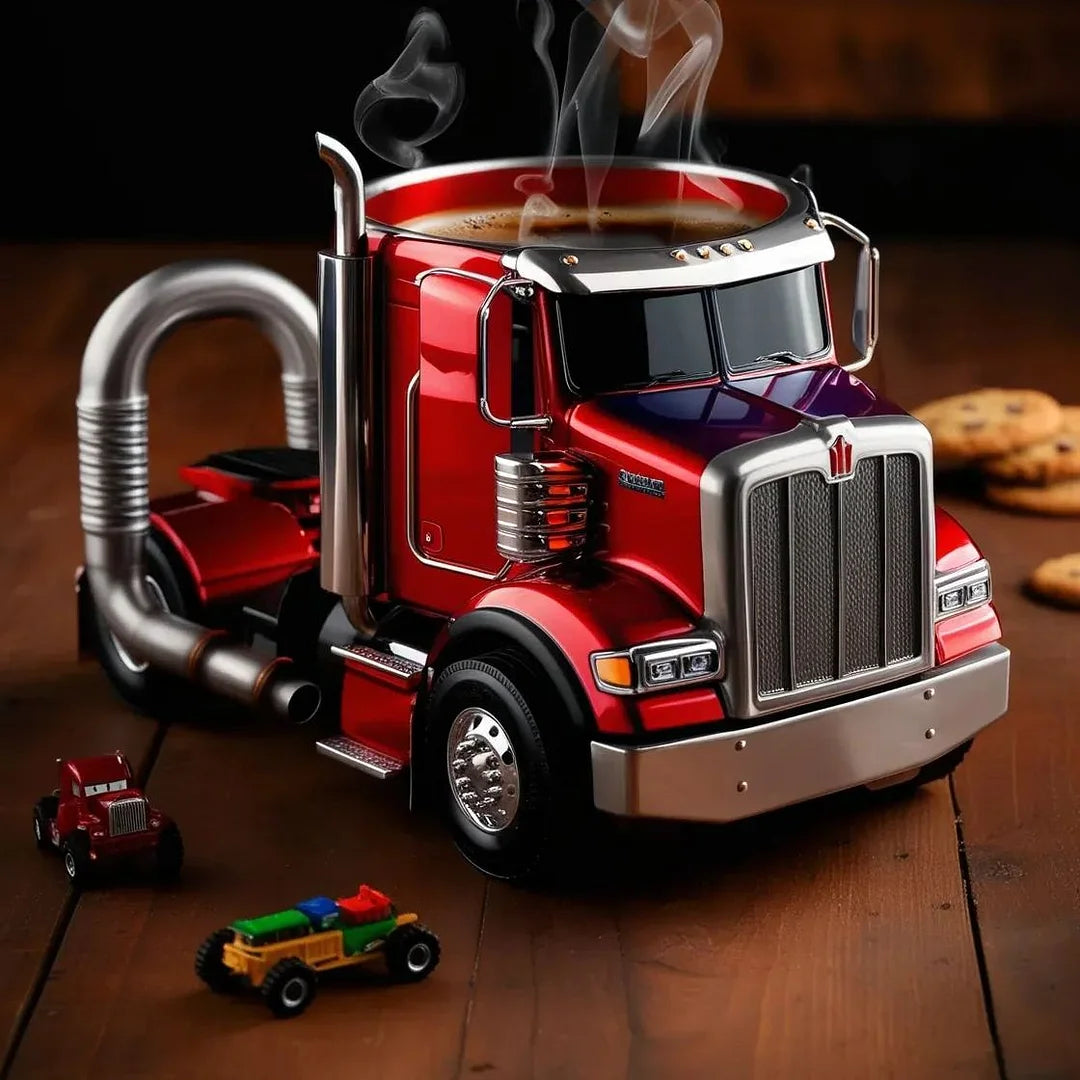 Food grade material-Handcrafted Truck Coffee Mug