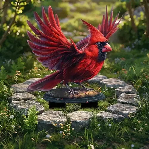 Acrylic Bird Garden Stake