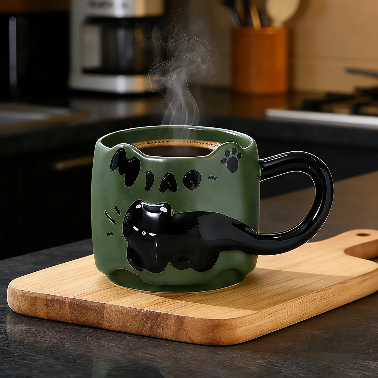 Playful cat coffee Mugs
