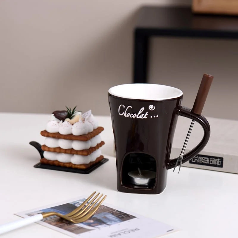 Multi-Functional Chocolate Fondue Mug