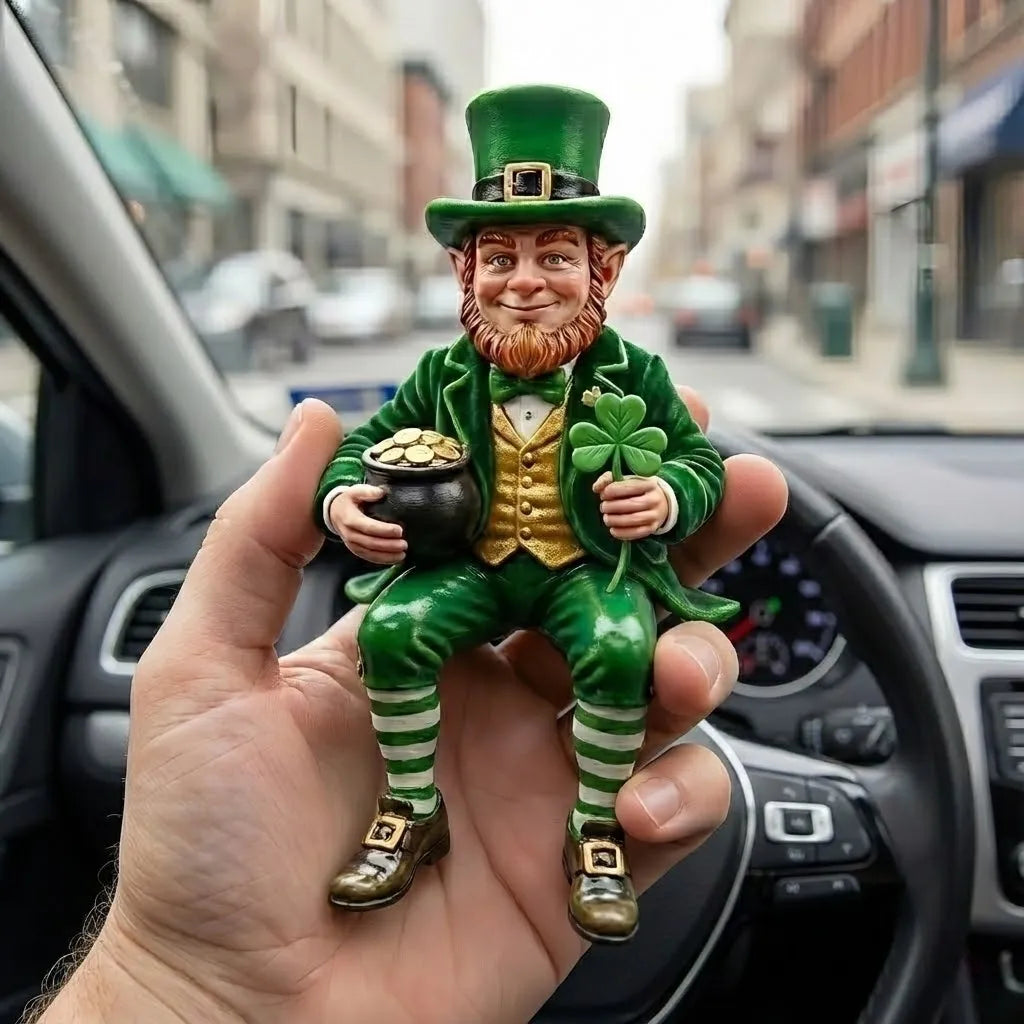 St. Patrick’s Day Leprechaun Decorative Figurine