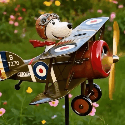 Pilot Puppy Garden Windmill