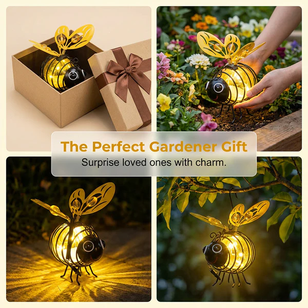 Hanging Solar Bee Light