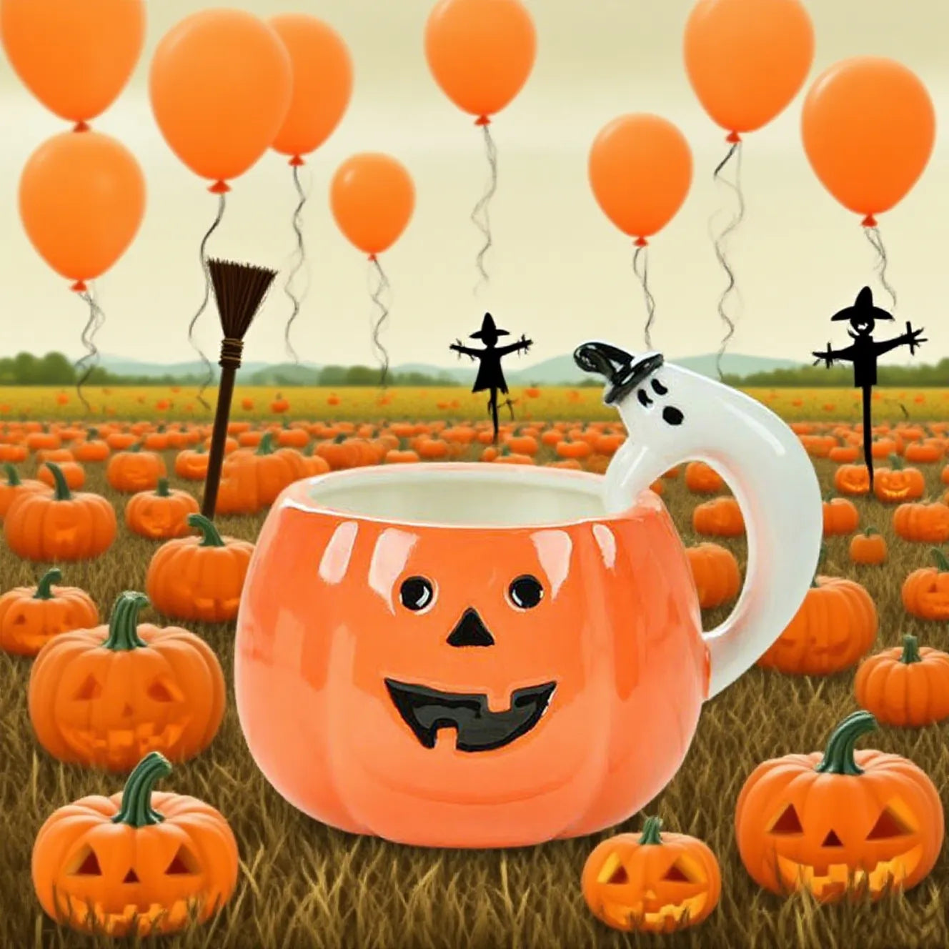 Halloween Pumpkin Mug
