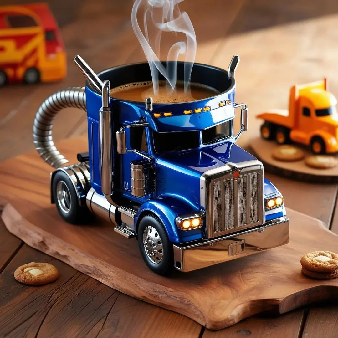 Food grade material-Handcrafted Truck Coffee Mug