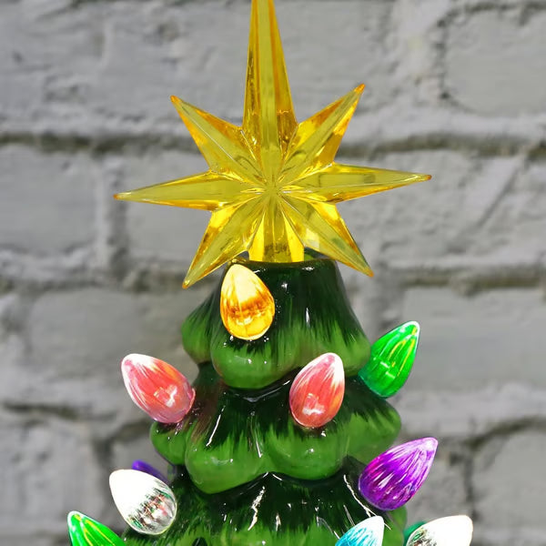 DIY Lighted Christmas Gnome Tree