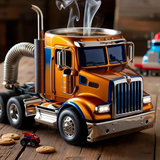 Food grade material-Handcrafted Truck Coffee Mug
