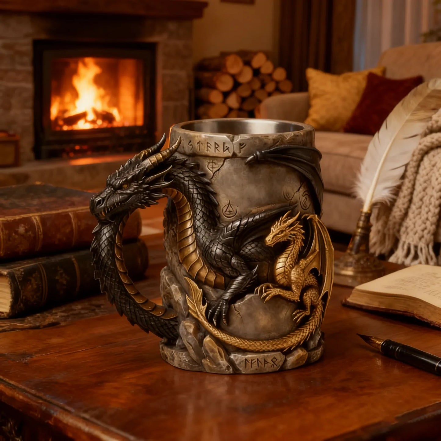 Dual Dragon Collector’s Mug