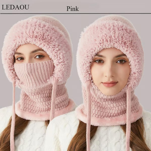 3 in 1 Beanie Hat For Women