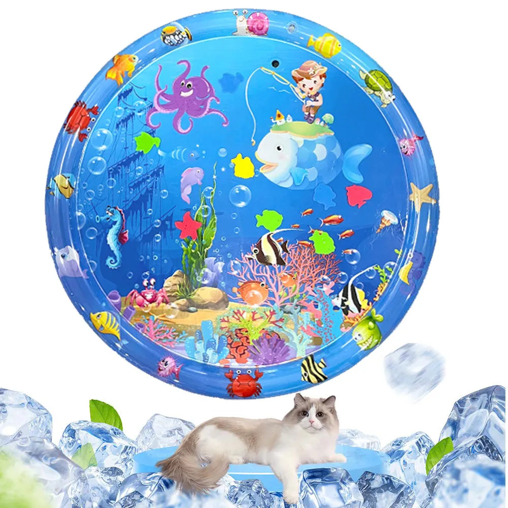 New Thickened Summer Pets Cooling Water Sensory Play Mat