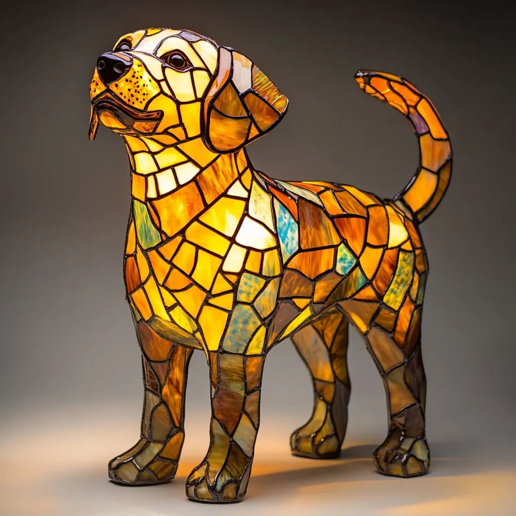 Cute Pet Dog LED Table Lamp