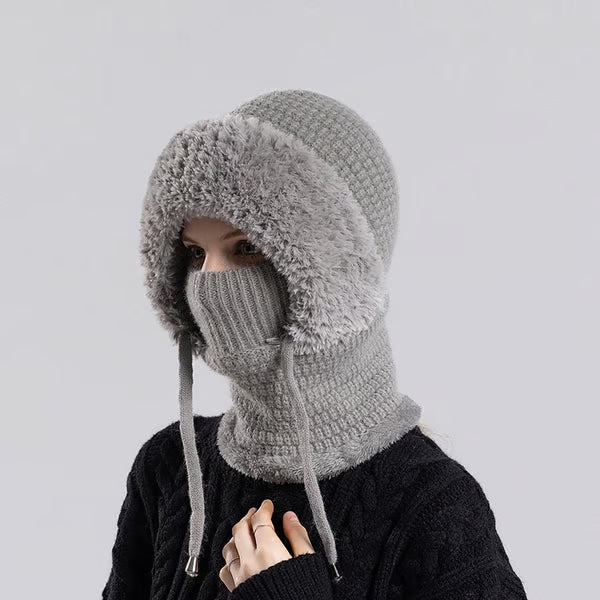 3 in 1 Beanie Hat For Women