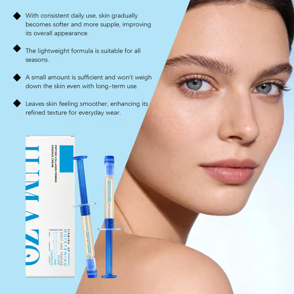 Polypeptide Collagen Elastic Essence Cream Moisturizing Hydrating Firming Low Irritating Serum