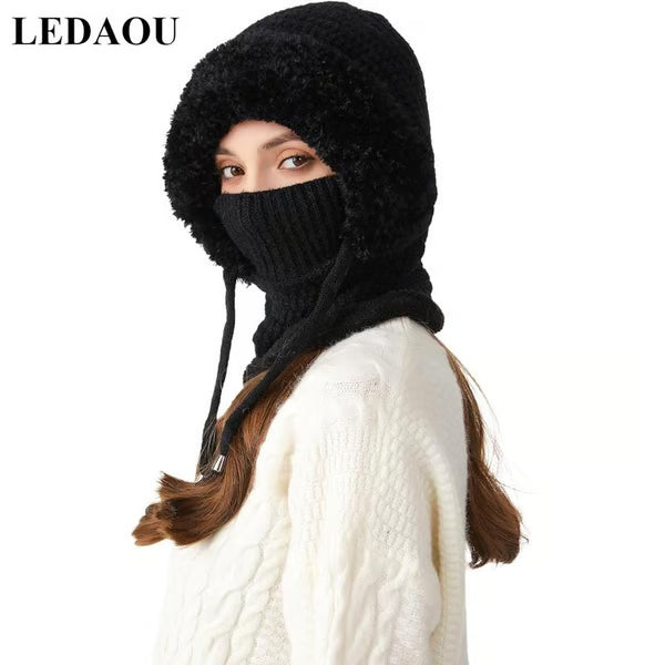 3 in 1 Beanie Hat For Women