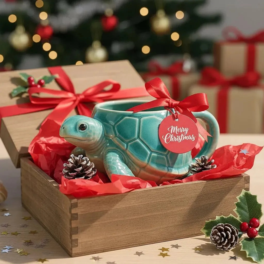 Handmade Sea Turtle Mugs