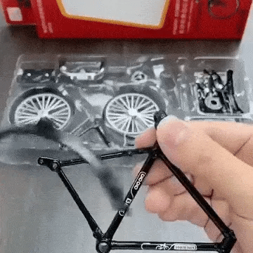 Metal DIY Bicycle Model Scale