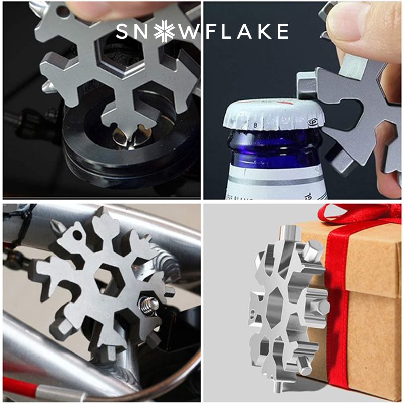 Snowflake - MultiTool 18-in-1 Stainless Steel