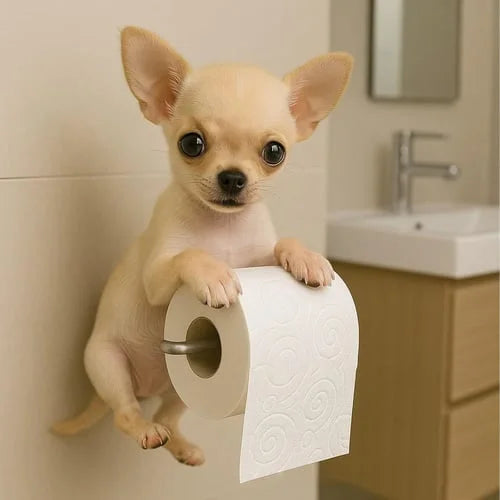 Dog Paper Holder