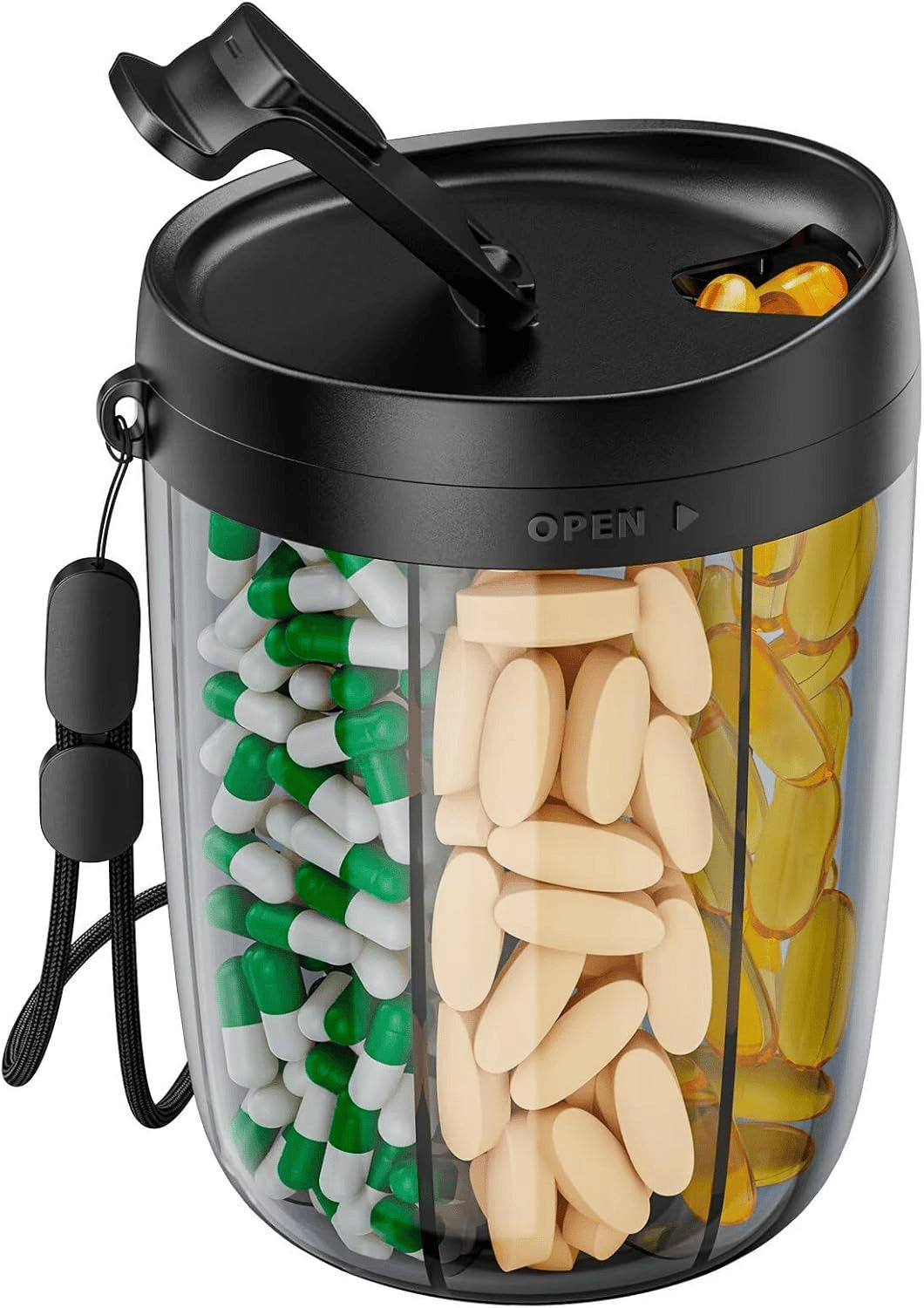 Pill Dispenser Bottle