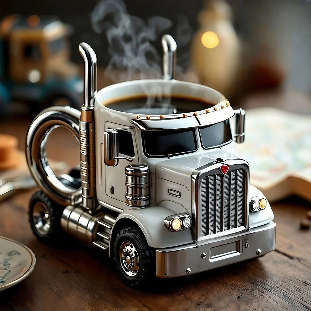 Food grade material-Handcrafted Truck Coffee Mug