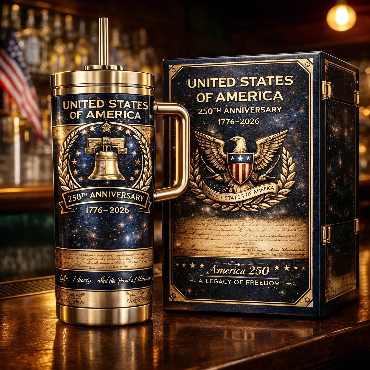 America 250th Anniversary Limited Edition YETI Tumbler