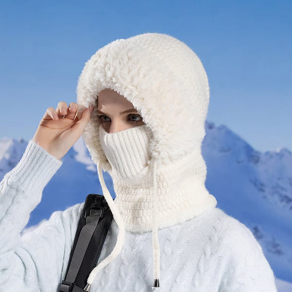 3 in 1 Beanie Hat For Women