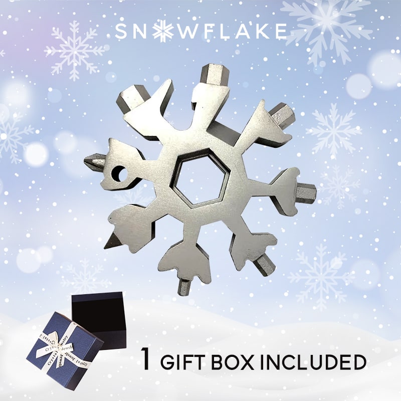 Snowflake - MultiTool 18-in-1 Stainless Steel