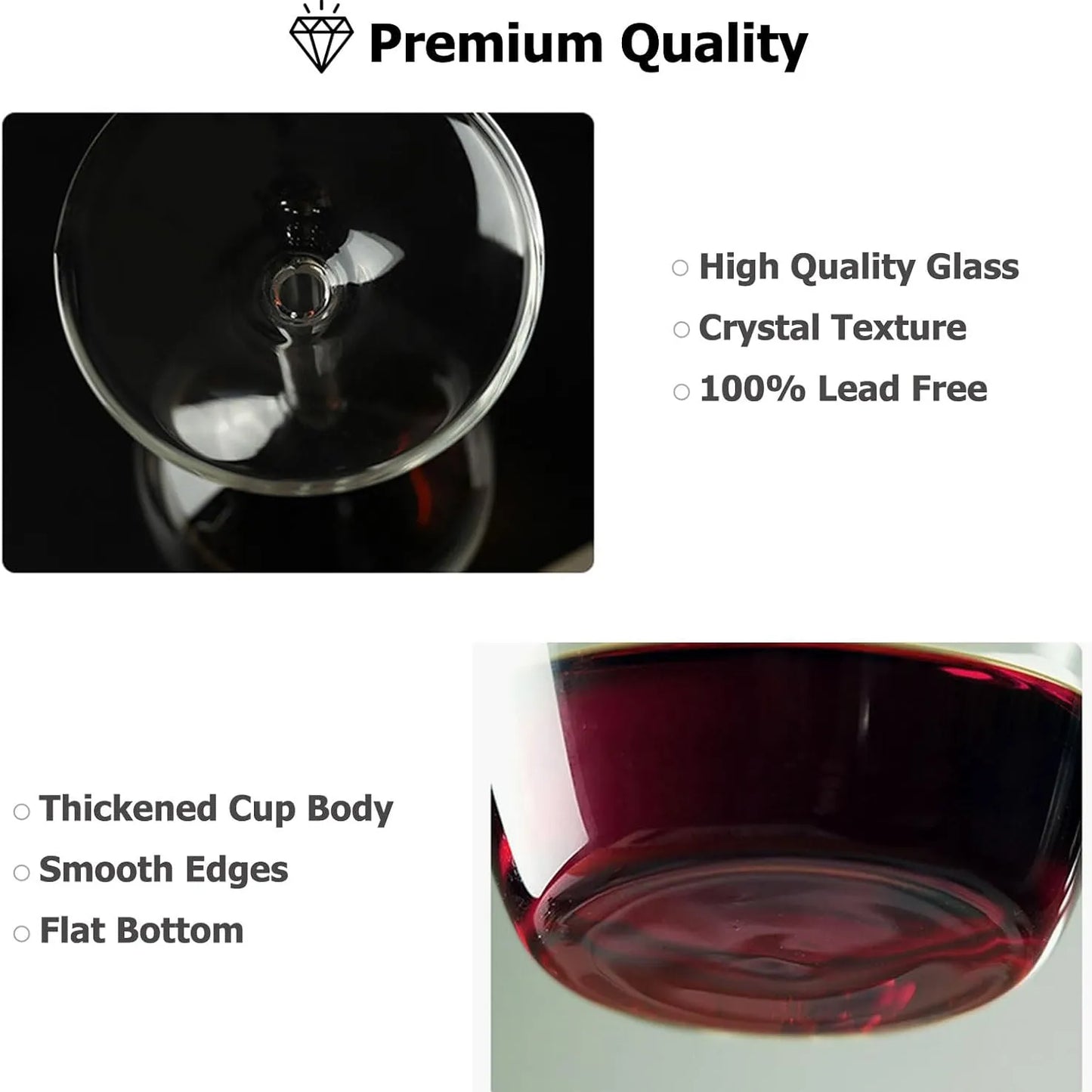 Upside Down Wine Glass