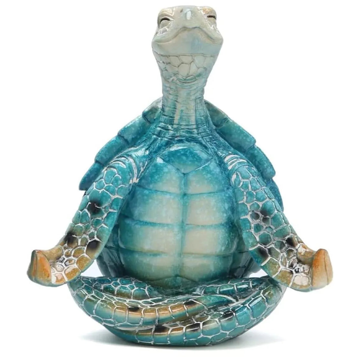 Sea Turtle Yoga Statue