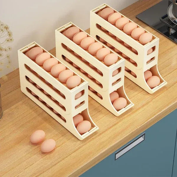 New 4-Layer Height Automatic Roll-Down Egg Dispenser