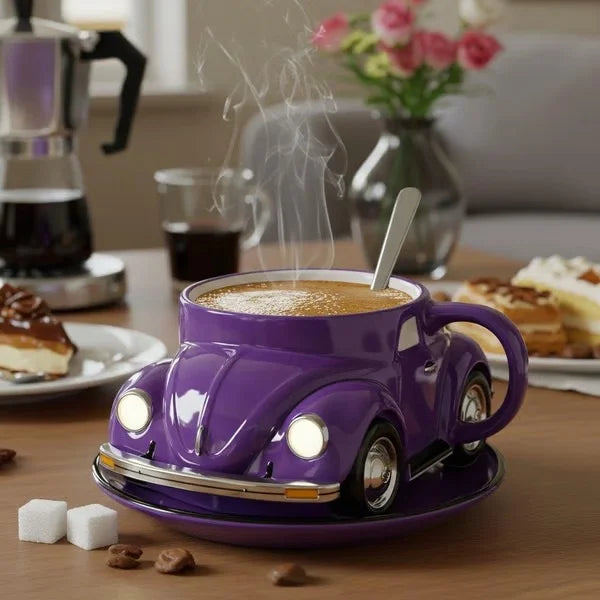 Handmade Beetle Coffee Mug