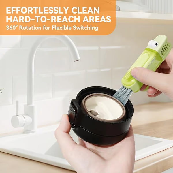 3-in-1 Crocodile Brush