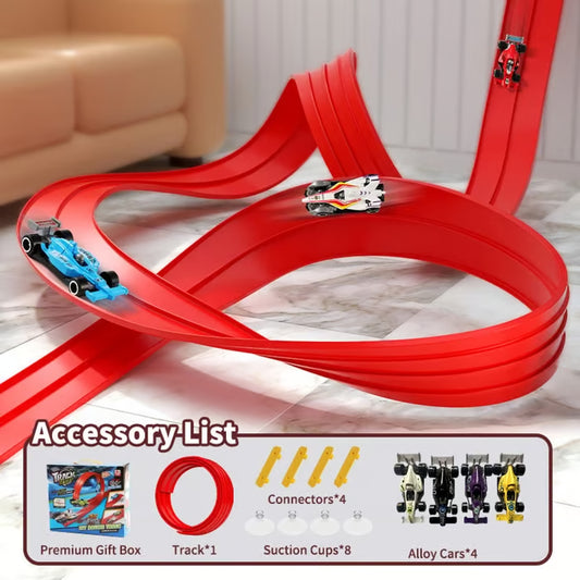 Christmas Surprise Gift: DIY Flexible Racing Track Toy