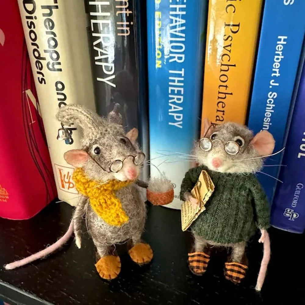 Handmade Cute Needle Felted Mouse