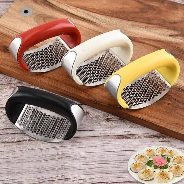 430 Stainless Steel Ring Garlic Press