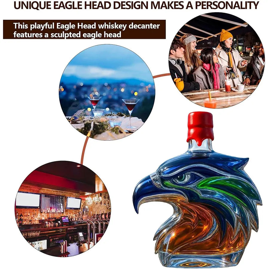 Seattle Seahawks Limited Edition Eagle Whisky Bottle