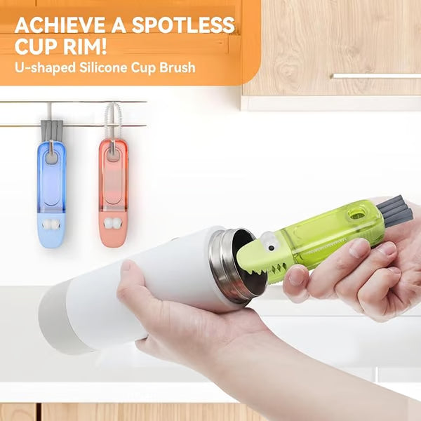 3-in-1 Crocodile Brush
