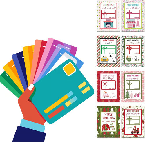 GIFT CARD BOOK-Hardcover & Durability Line (Free PDF Included)